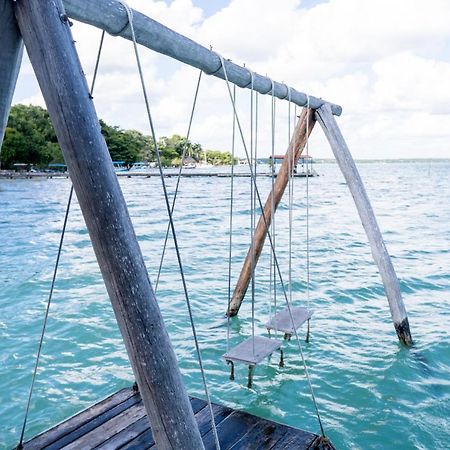 Exclusive Palafito @ Bacalar Lagoon Front Eksteriør billede