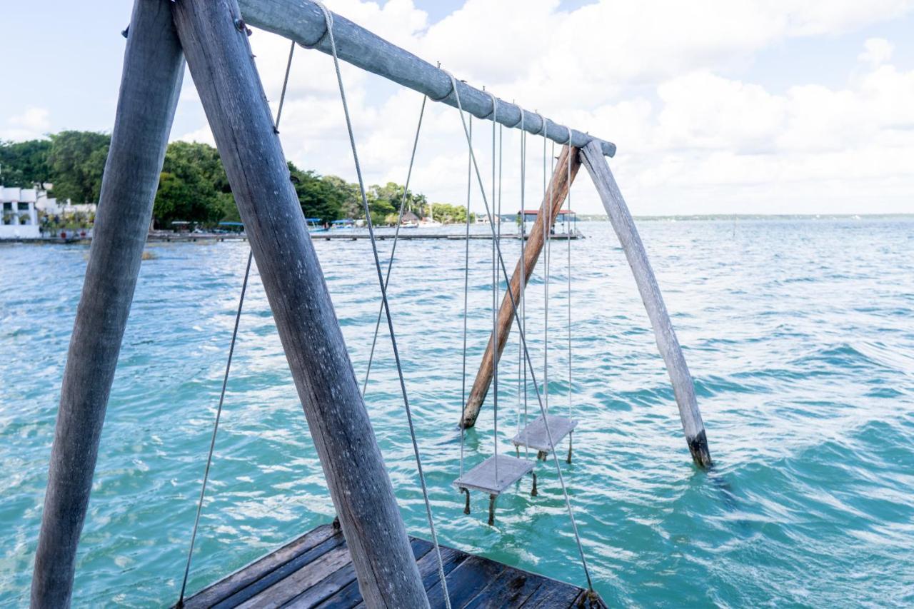 Exclusive Palafito @ Bacalar Lagoon Front Eksteriør billede