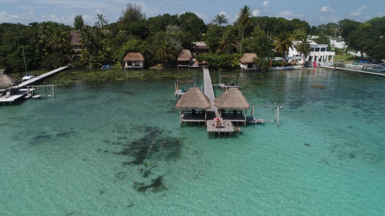 Exclusive Palafito @ Bacalar Lagoon Front Eksteriør billede
