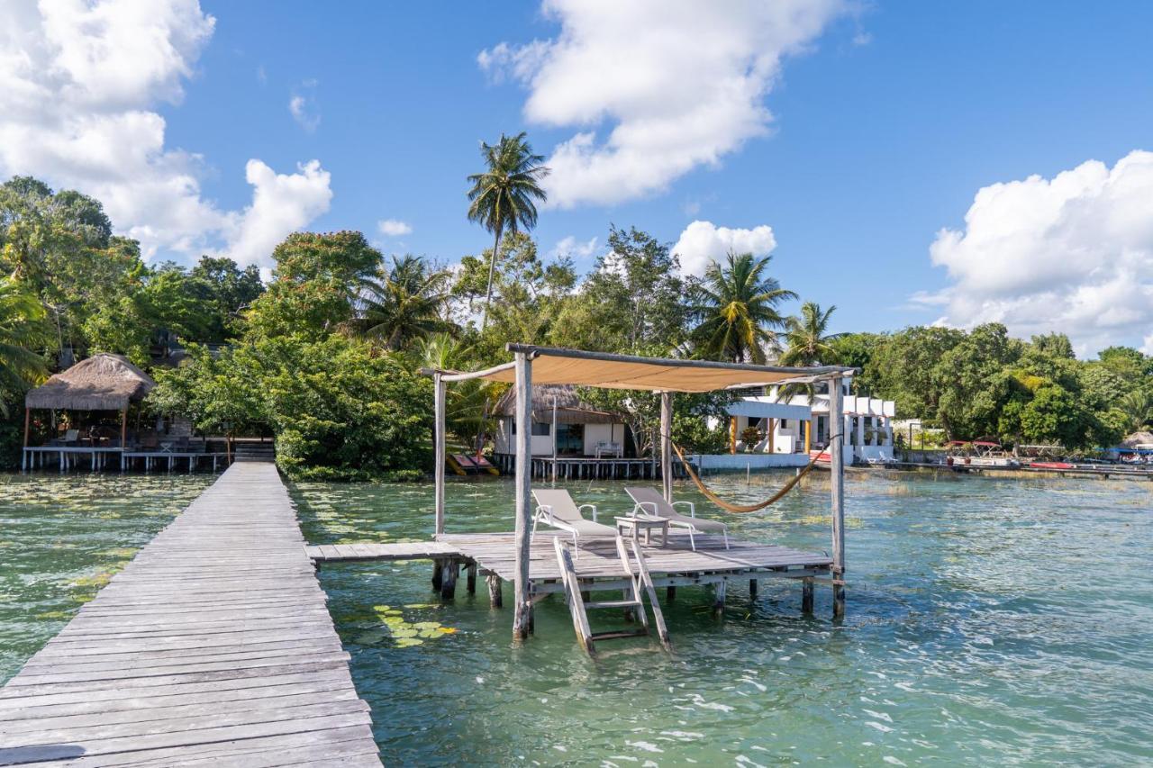Exclusive Palafito @ Bacalar Lagoon Front Eksteriør billede