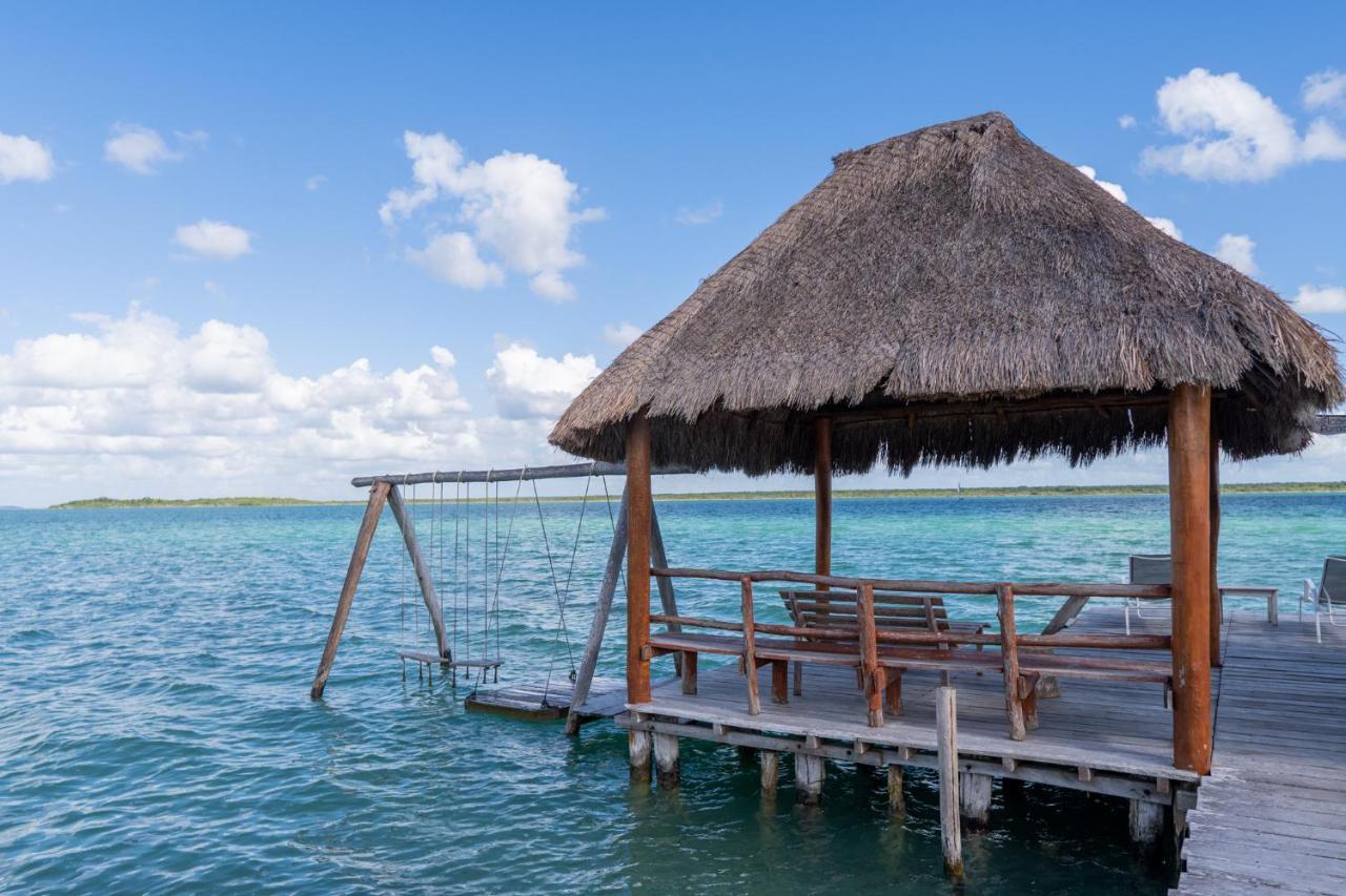 Exclusive Palafito @ Bacalar Lagoon Front Eksteriør billede