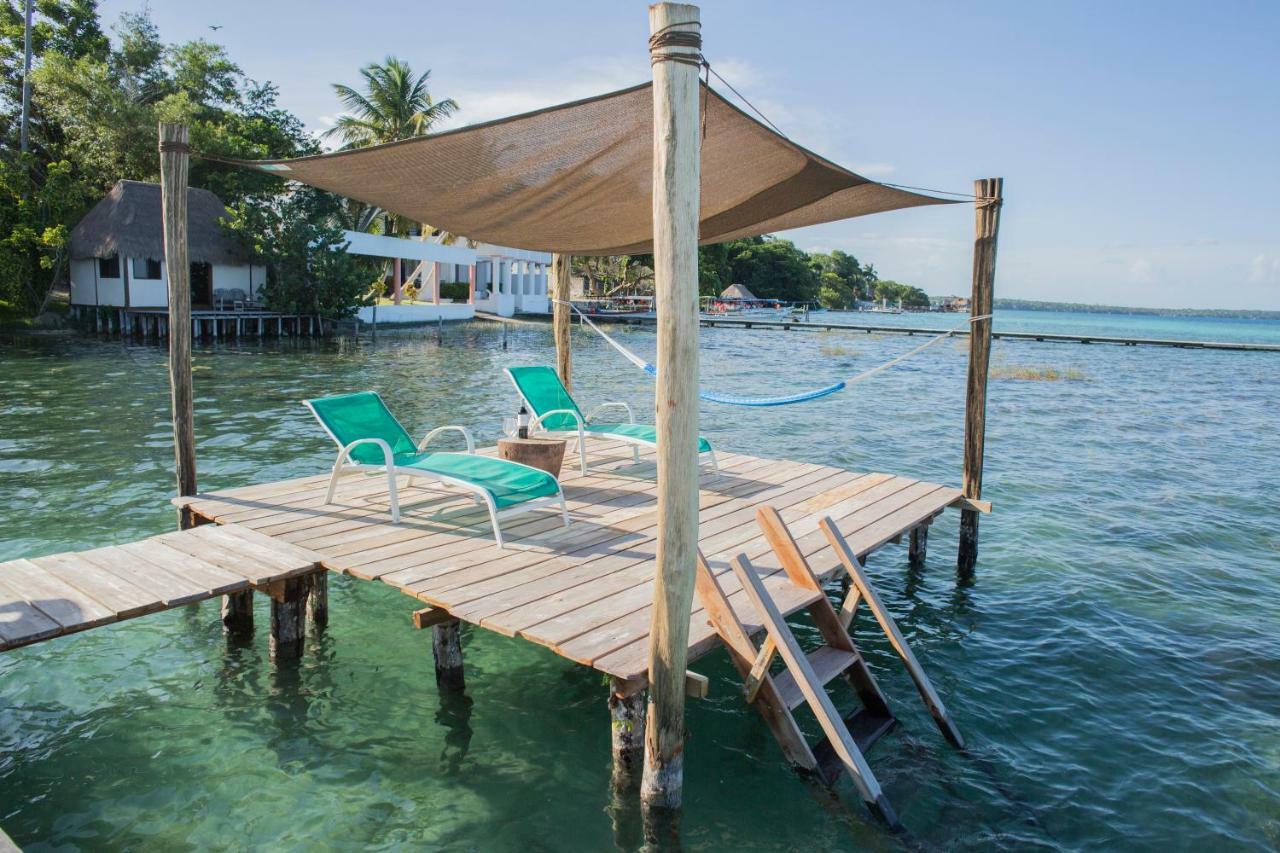 Exclusive Palafito @ Bacalar Lagoon Front Eksteriør billede